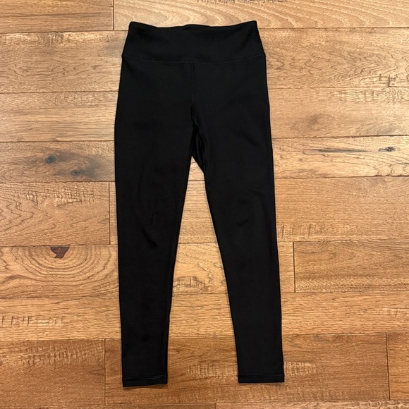 90 Degrees By Reflex Girls Black Leggings - Size S (7/8) - Picture 1 of 16